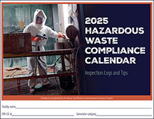 Kansas 2025 Hazardous Waste Calendar