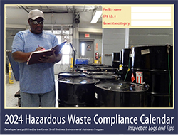 Kansas 2024 Hazardous Waste Calendar