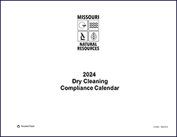 Missouri 2024 Dry Cleaner Calendar