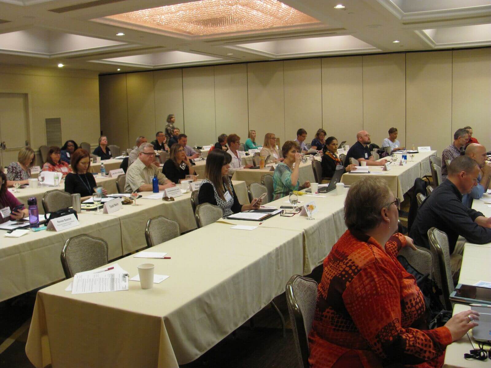 Image of conference attendees.
