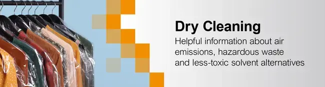 Dry cleaning resources banner